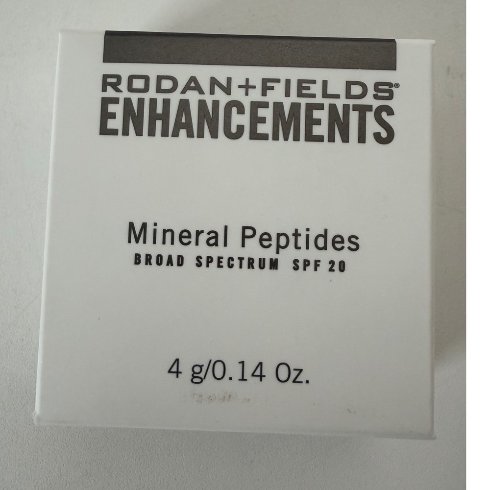 Rodan + Fields Enhancements Mineral Peptides SPF 20 Powder 0.14oz New